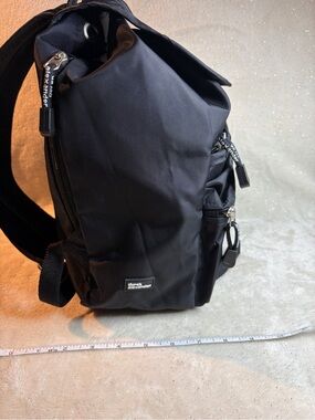 Derek Alexander Black Nylon Mini Backpack - Compact & Travel Friendly